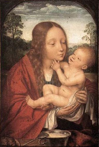 Quentin Massys Virgin and Child in a Landscape